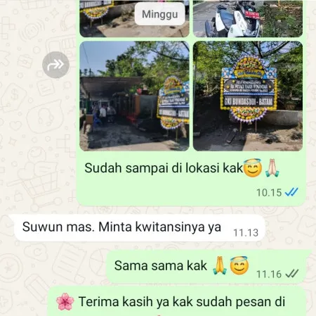 Pengiriman Papan Bunga Duka Setiawargi Tamansari
