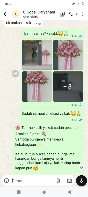 Pengiriman Karangan Bunga Setiawargi Tamansari