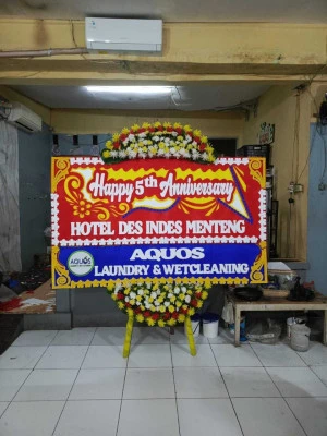 Papan Bunga di Setiawargi Tamansari